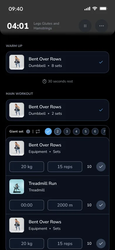 Guided, rep by rep